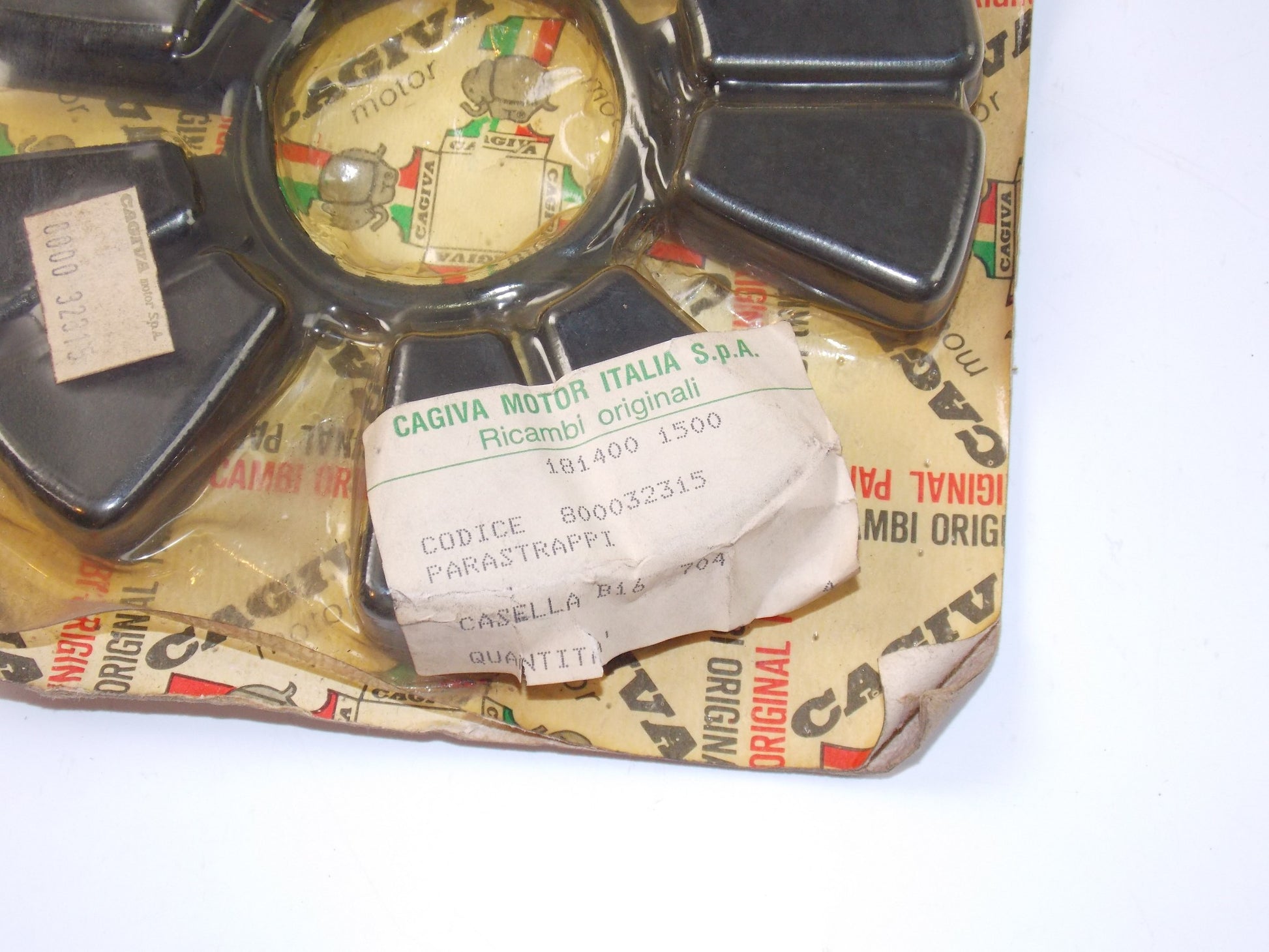 NOS OEM CAGIVA SST 250/350 Ala Verde CUSH CROW 800032315 - MotoRaider
