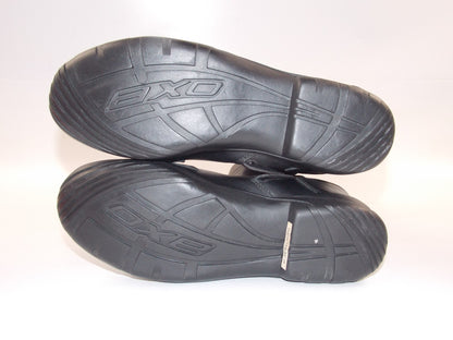 AXO TITAN TOURING WP BOOTS BLACK LEATHER MS2T0005 SIZE 41 EU (7.5 US) ROADBOOTS - MotoRaider