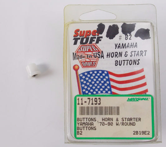 NOS BUTTONS B2 W/ROUNDS HORN & STARTER YAMAHA 70-90 # 11-7193 - MotoRaider