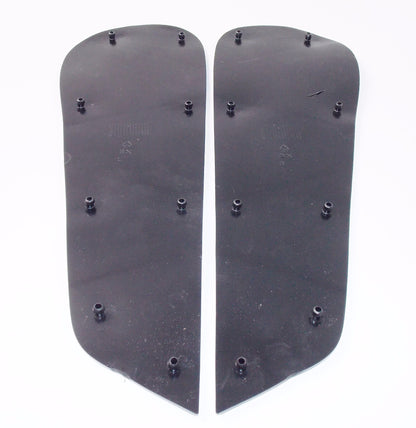 NOS OEM MALAGUTI F 12 MAX 125/200/250 LH RH FOOTREST RUBBER FEET SET 064.032.03 - MotoRaider