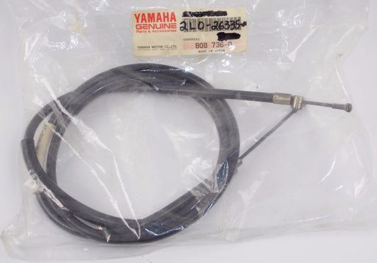 NOS OEM YAMAHA 1978 XS400E 1979 XS400F XS400_2F CLUTCH CABLE 2L0-26335-00 - MotoRaider