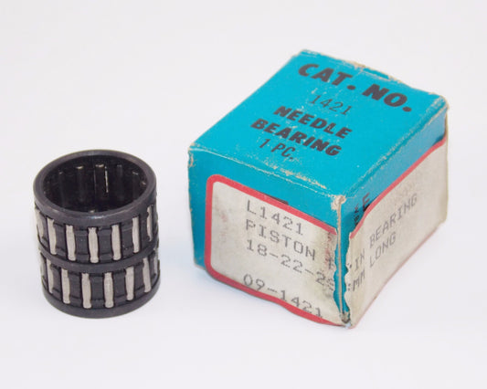 NOS PISTON NEEDLE PIN BEARING 18-22-23 mm 09-1421 - MotoRaider
