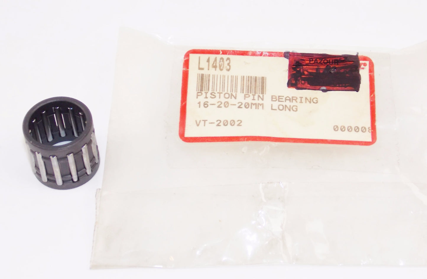 NOS PISTON NEEDLE PIN BEARING 16-20-20 mm L1403 - MotoRaider