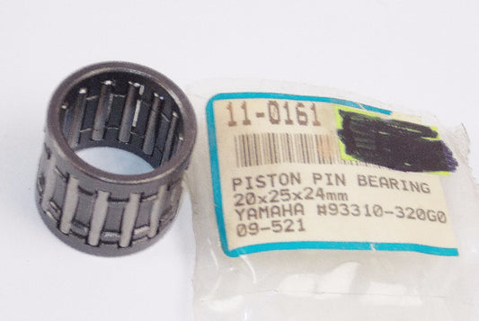 PISTON WRIST NEEDLE PIN BEARING 20-25-24 mm YAMAHA 11-0161 | 09-521 | 93310-320G - MotoRaider
