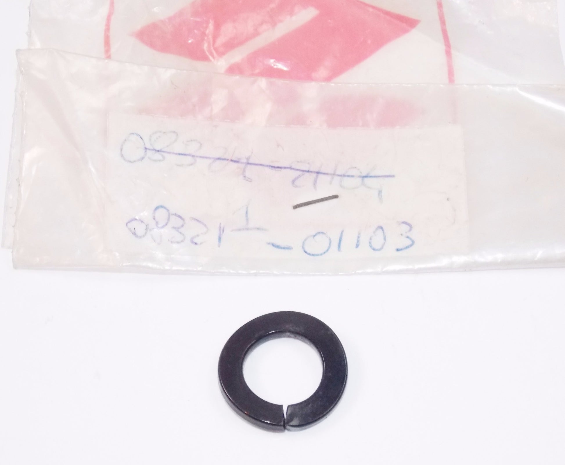 NOS OEM SUZUKI 95-05 DR200SE JR50 ROD END KNUCKLE END LOCK WASHER 08321-01103 - MotoRaider