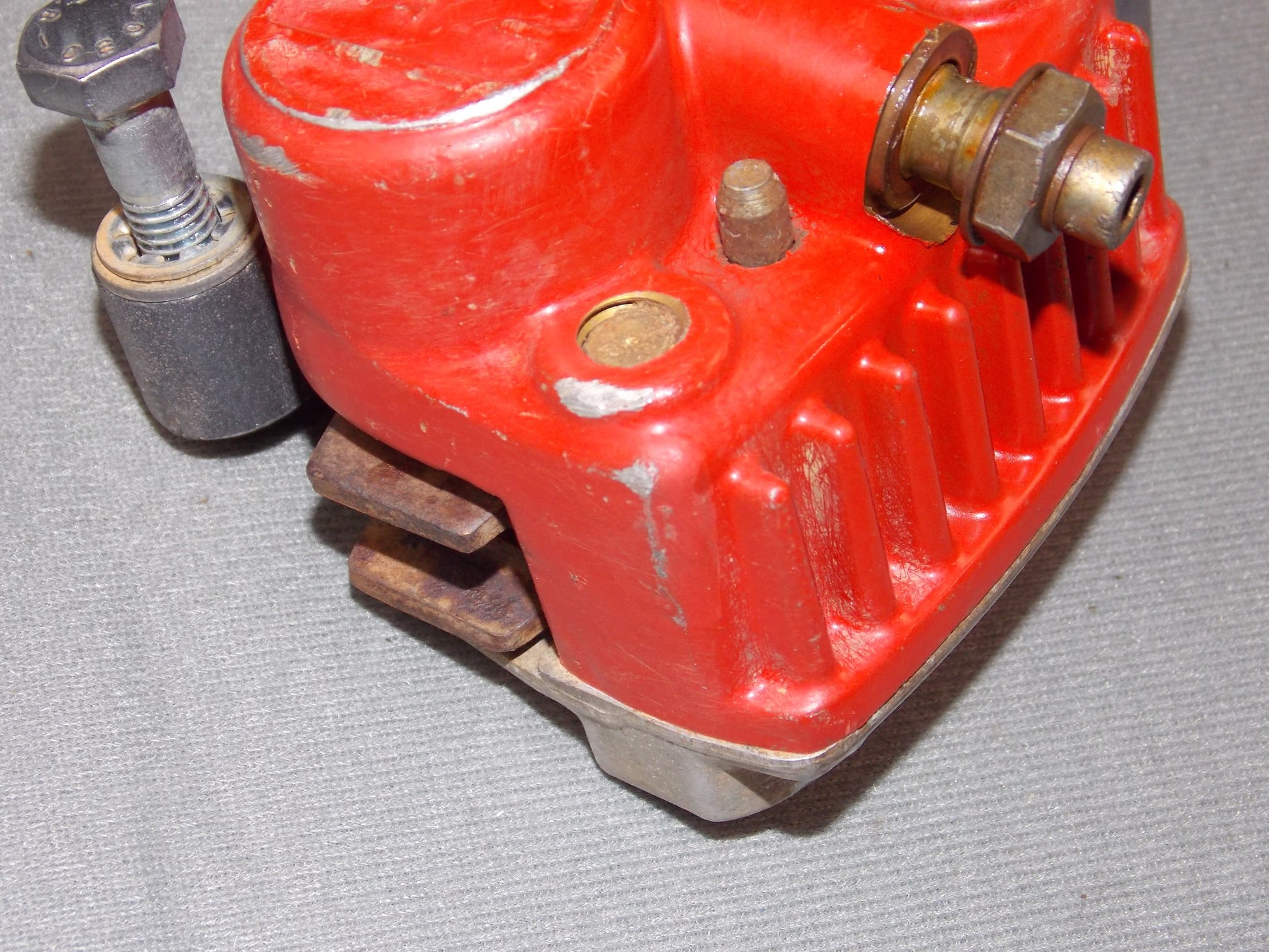 OEM 1992 KTM MXC 250 FRONT WHEEL BRAKE CALIPER PENTON - MotoRaider