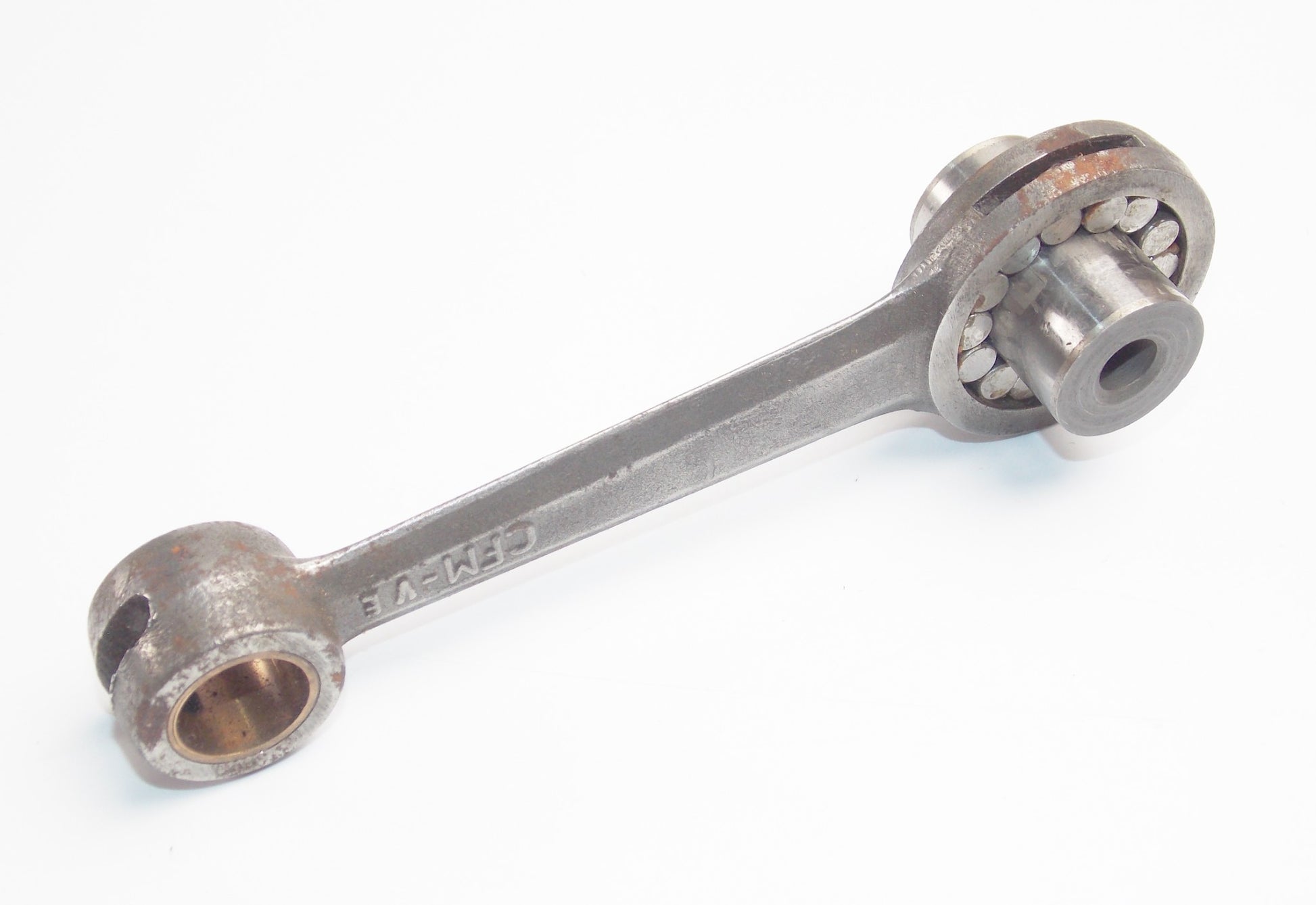 CFM ENGINE MOTOR CRANK CONNECTING ROD+BEARINGS+PIN VESPA 1953 125cc FARO BASSO - MotoRaider