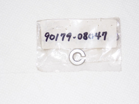 NOS ADJUSTING LOCK NUT SPEC'L SHAPE YAMAHA '74-'83 YZ100 YZ125 QTY 2 90179-08047 - MotoRaider