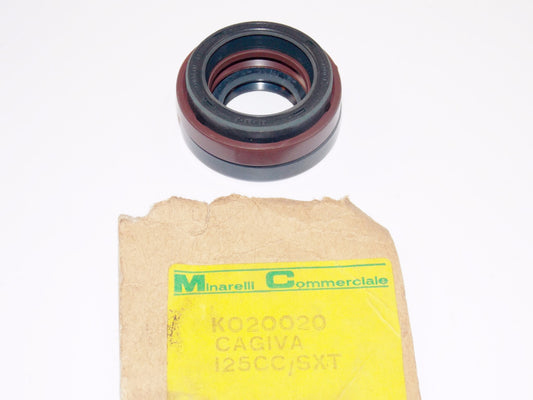 NOS OEM MINARELLI K020020 CAGIVA 125cc./SXT OIL SEAL KIT - MotoRaider