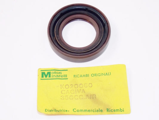 NOS OEM MINARELLI K020060 CAGIVA 350cc. A/R OIL SEAL SET - MotoRaider