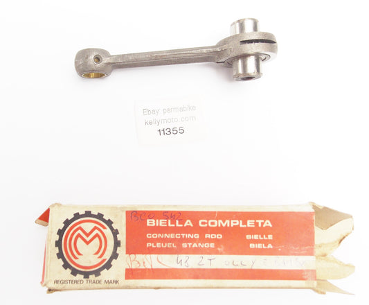 MAZZUCCHELLI MMC CONNECTING ROD+BEARING+PIN BIVE BETA 48cc OLLY BAMBY 2-STROKE - MotoRaider