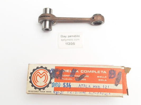 NOS MMC MOTOR CONNECTING ROD+BEARINGS+PIN ATALA MOD 121 48 cc 2-STROKE AUTOMATIC - MotoRaider
