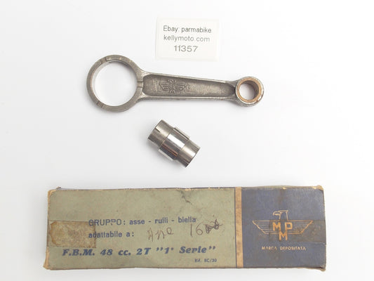 NOS MPM BC/30 ENGINE MOTOR CRANK CONNECTING ROD F.B.M. 48 cc 2-STROKE "1 SERIE" - MotoRaider
