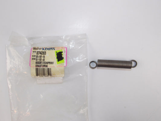 EXHAUST SYSTEM SPRING Diameter 1/2 in. Length 3 in. 02-107-02 | 274283 - MotoRaider
