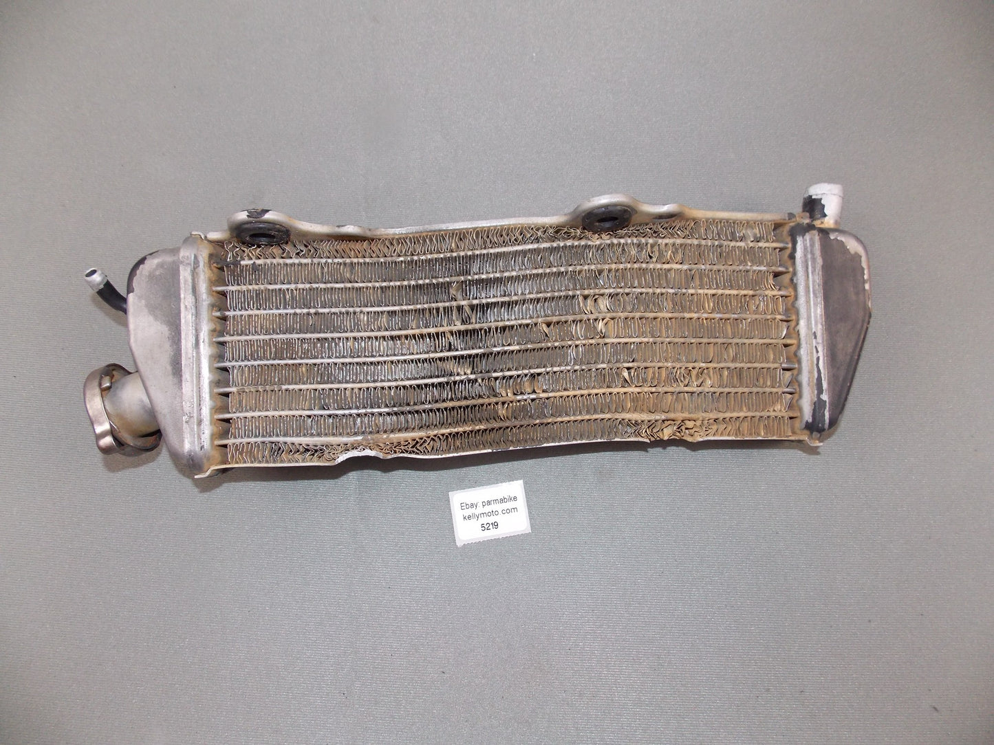 1992 KTM MXC 250 COOLING SYSTEM RIGHT RADIATOR 1987-1988 250 MX - MotoRaider