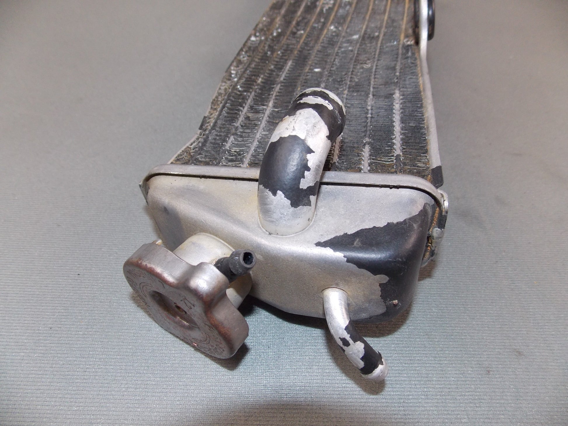 1992 KTM MXC 250 COOLING SYSTEM RIGHT RADIATOR 1987-1988 250 MX - MotoRaider
