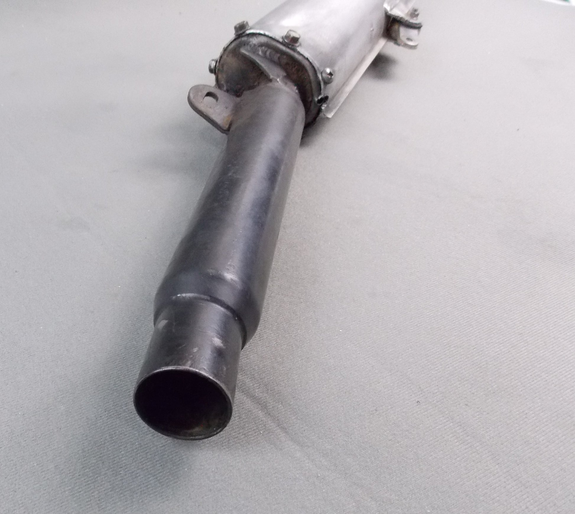 1992 KTM MXC 250 EXHAUST MUFFLER PIPE SILENCER 38mm - MotoRaider