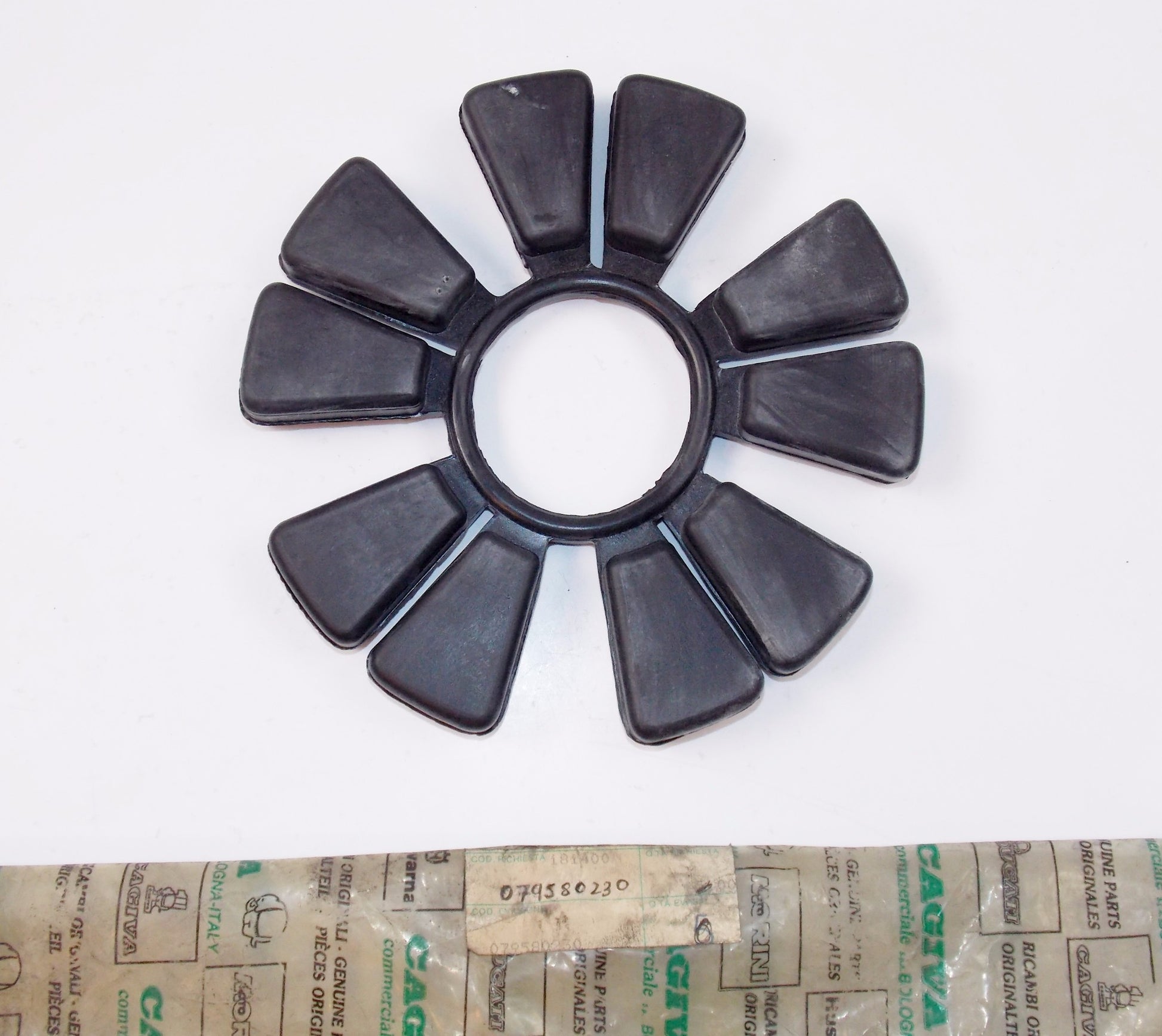 NOS OEM CAGIVA 87-90 750 F1 PASO SPORT 851 SUPERBIKE REAR WHEEL RUBBER 079580230 - MotoRaider