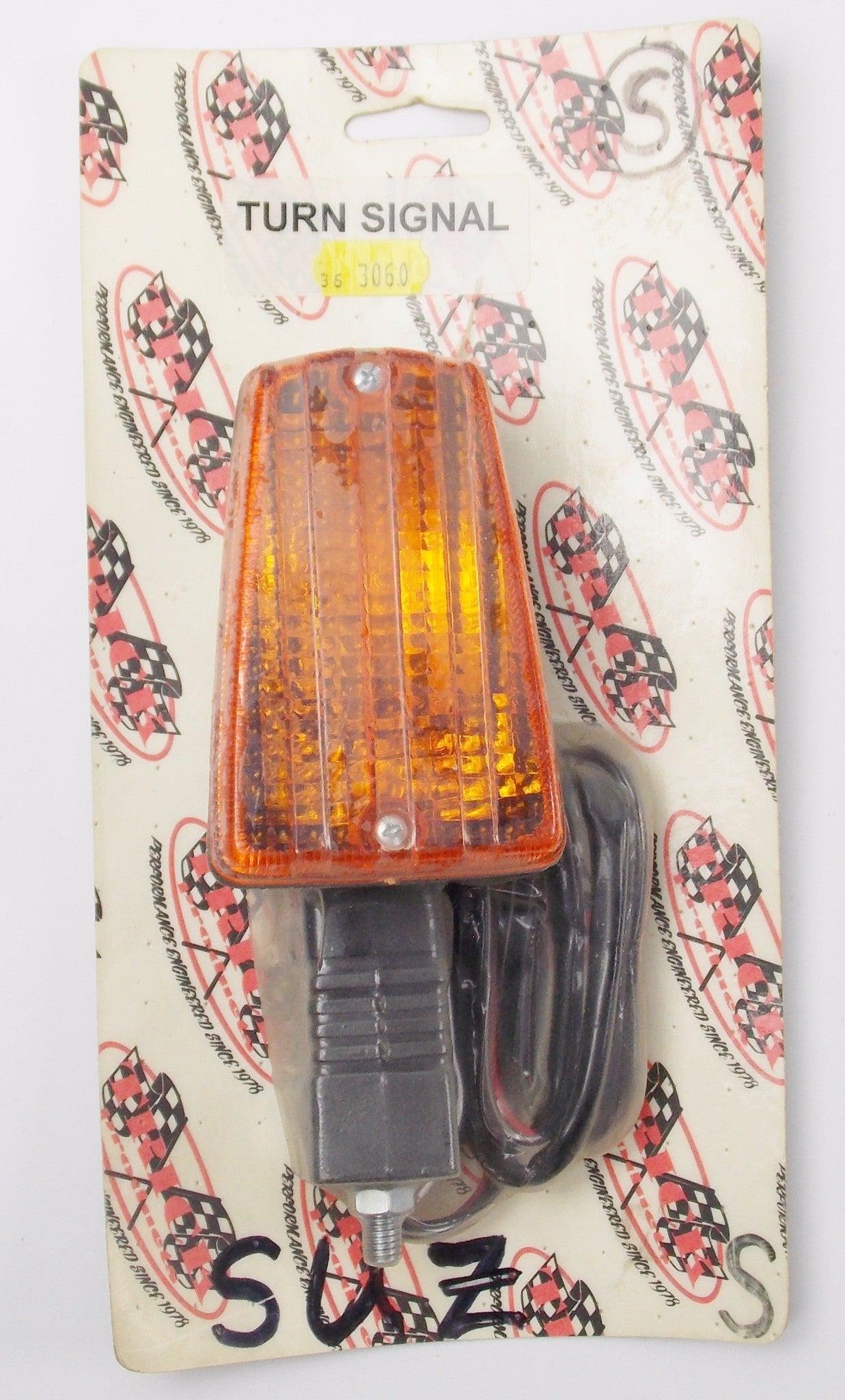 TURN SIGNAL INDICATOR FLASHER BLACK/AMBER SUZUKI # 363060 - MotoRaider