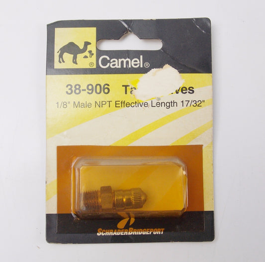 CAMEL TANK VALVE 1/8" MALE NPT EFFECTIVE LENGTH 17/32" 38-906 - MotoRaider
