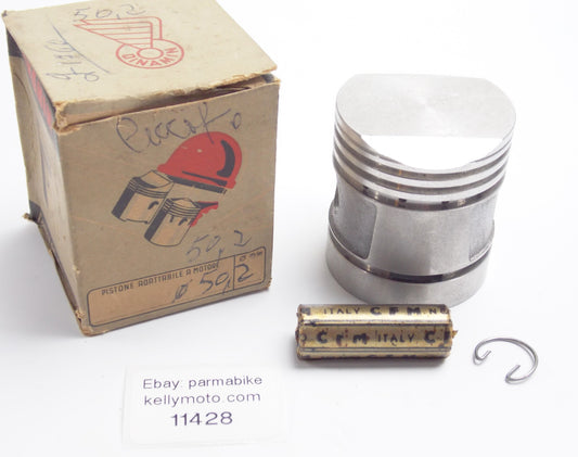 NOS DINAMIN PISTON + PIN + CLIP DIAMETER 50.2 mm ZANELLA CECCATO - MotoRaider