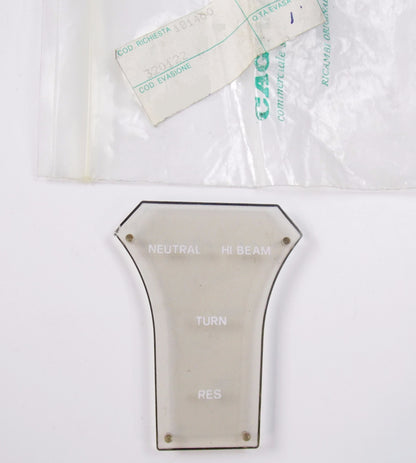 NOS OEM CAGIVA 1987 MORINI 125 KJ/350 CANGURO/X2/501 INSTRUMENT PANEL 320122 - MotoRaider
