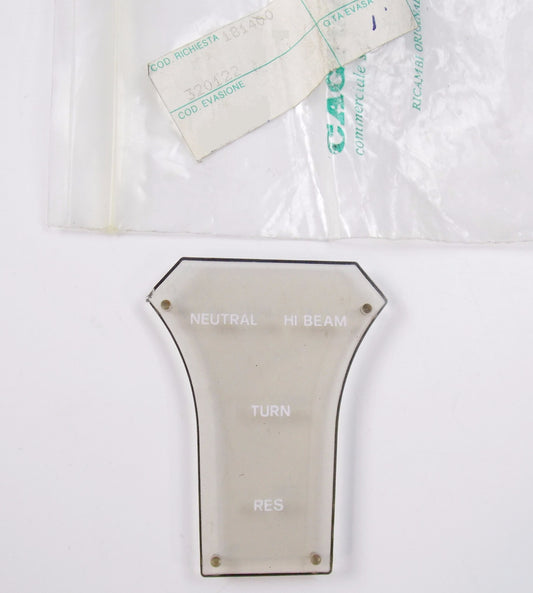 NOS OEM CAGIVA 1987 MORINI 125 KJ/350 CANGURO/X2/501 INSTRUMENT PANEL 320122 - MotoRaider