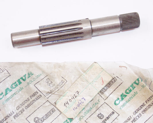 NOS OEM CAGIVA 1987 MORINI 125 KJ KICK STARTER SHAFT 140427 - MotoRaider