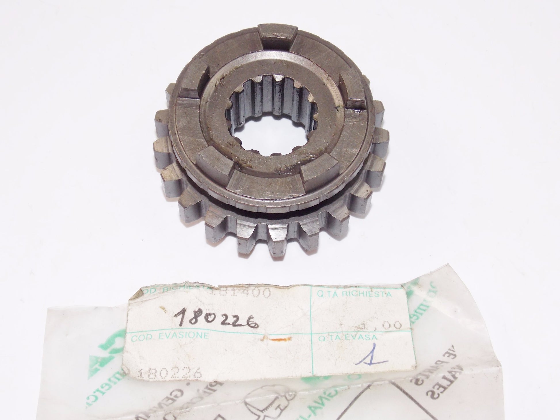 NOS OEM CAGIVA 1987 MORINI 350 KANGURO KJ 125 GEAR C.S.  3RD 4TH 6TH 180226 - MotoRaider
