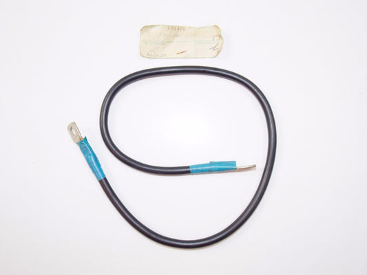 NOS OEM CAGIVA MORINI '87/'92 EXCALIBUR 350/501/RLX BATTERY MASS CABLE 460639 - MotoRaider