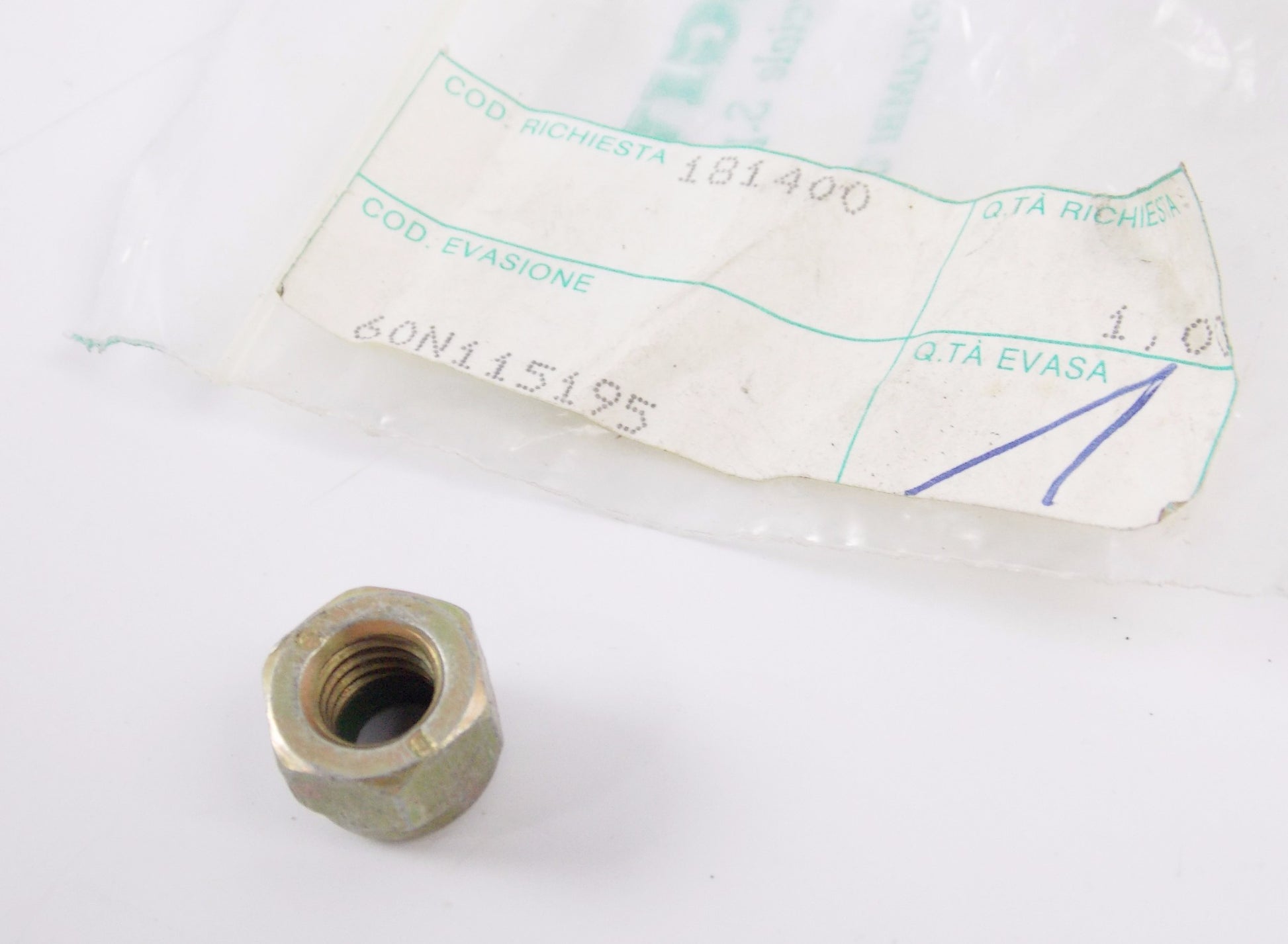 OEM CAGIVA 900 I.E. 89-95 ELEFANT 750/900 1990 N90 LH MULTI-USE NUT 60N115195 - MotoRaider