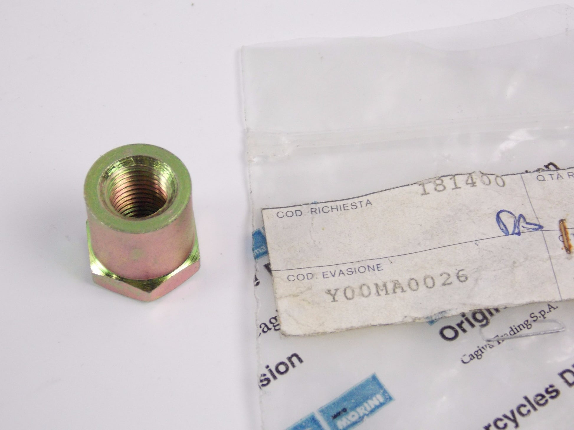NOS OEM CAGIVA 1993-1995 CITY A.C.GENERATOR SPECIAL NUT Y00MA0026 - MotoRaider