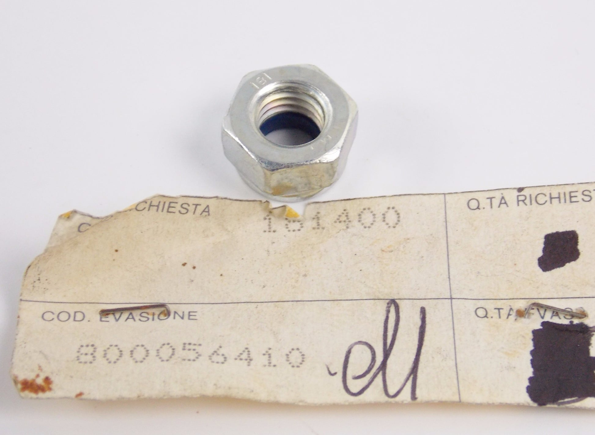 NOS OEM CAGIVA 125 FRECCIA MITO PLANET RIVER 500/600 PMULTI USE NUT 800056410 - MotoRaider