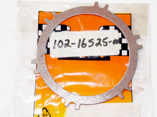 NOS PLATE CLUTCH YAMAHA 62-64 MJ2 # 102-16525-00 - MotoRaider