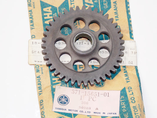 NOS OEM YAMAHA 73-78 TX500/B XS500/B/C/D/E GEAR KICK IDLE # 371-15651-01 - MotoRaider