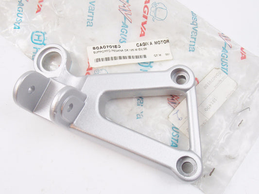NOS CAGIVA 1994-1998 MITO EV R.H FOOT PEG STAND HOLDER BRACKET 80A070180 DUCATI - MotoRaider