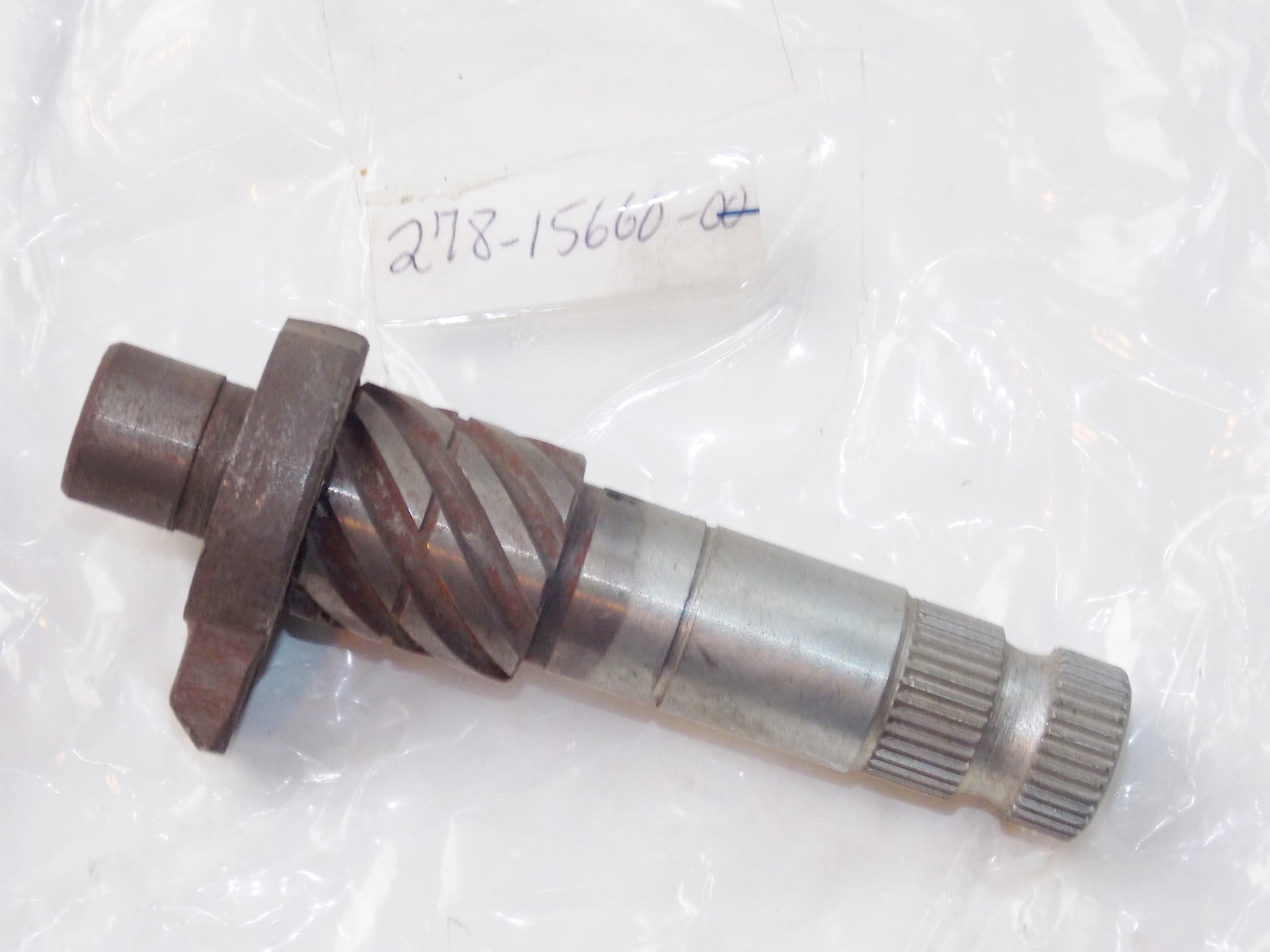 NOS OEM YAMAHA 70-78 R5 DS7 RD250/350 KICK AXLE ASY 278-15660-00/278-15660-01 - MotoRaider