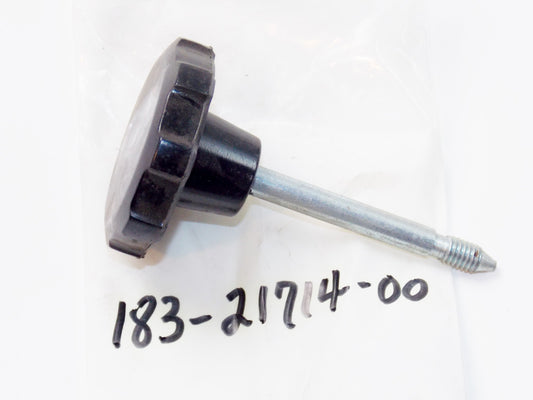 NOS FRAME OIL TANK KNOB SIDE COVER 1 YAMAHA 68-71 YAS1C AS2C HS1/B #183-21714-00 - MotoRaider