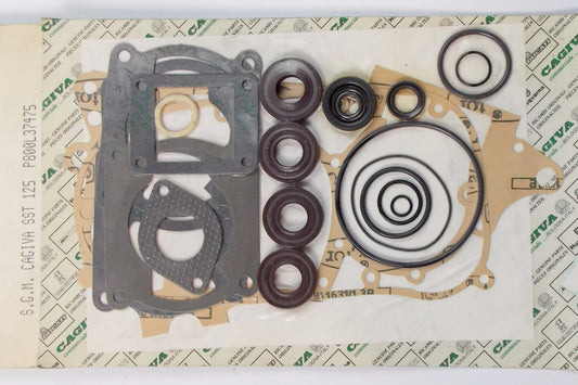 OEM CAGIVA 80's ALETTA ELECTRA 125 / SST 125 ENGINE GASKET & OIL SEAL 800L37475 - MotoRaider