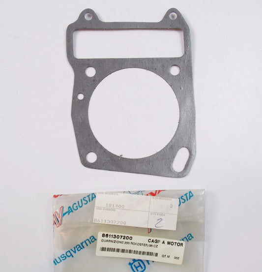 NOS OEM CAGIVA 1996 ROADSTER 200 CYLINDER GASKET 8611307200 - MotoRaider