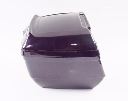SCOOTER MOPED PURPLE APRILIA REAR TOP CASE HOLDER LUGGAGE WITH KEY 13.5x13.5x10 - MotoRaider