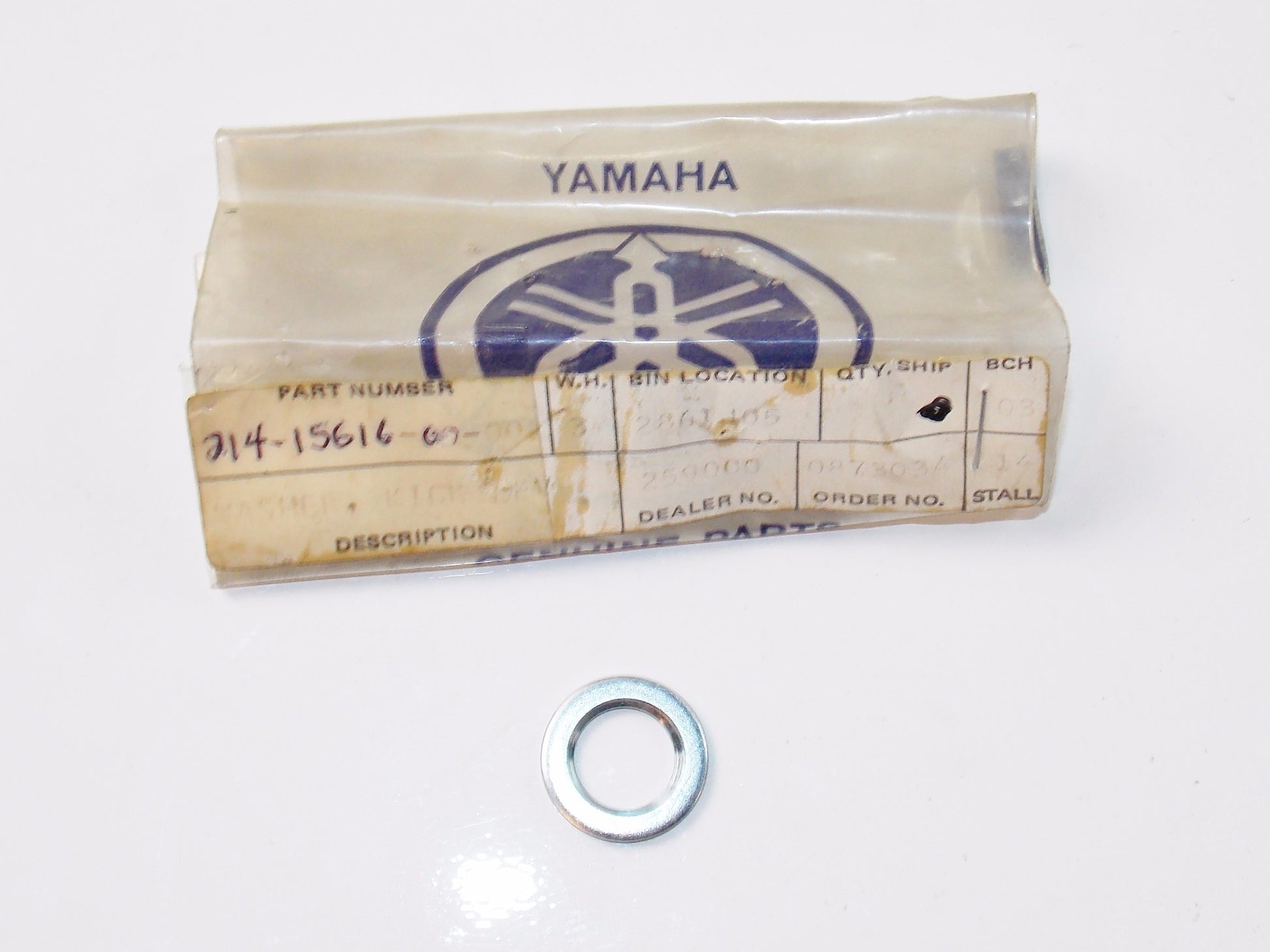 NOS OEM YAMAHA 69-76 AT1E DT3 AT1C AT2M WASHER KICK LEVER # 214-15616-00 - MotoRaider