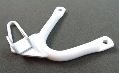 NOS OEM CAGIVA 87-88 T4-350R/E T4-500R/E RH WHITE FOOT REST SUPPORT 800L50318 - MotoRaider