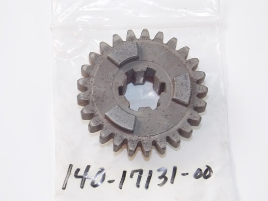 NOS OEM YAMAHA 1965-1966 YA6 YA6B GEAR 3RD PINION # 140-17131-00 - MotoRaider