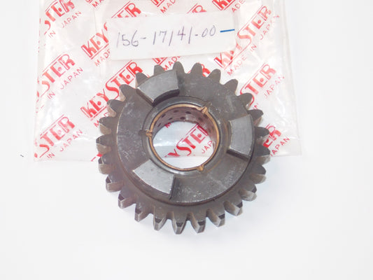 NOS OEM YAMAHA 1964-1966 YDS3 GEAR 4TH PINION # 156-17141-00 - MotoRaider