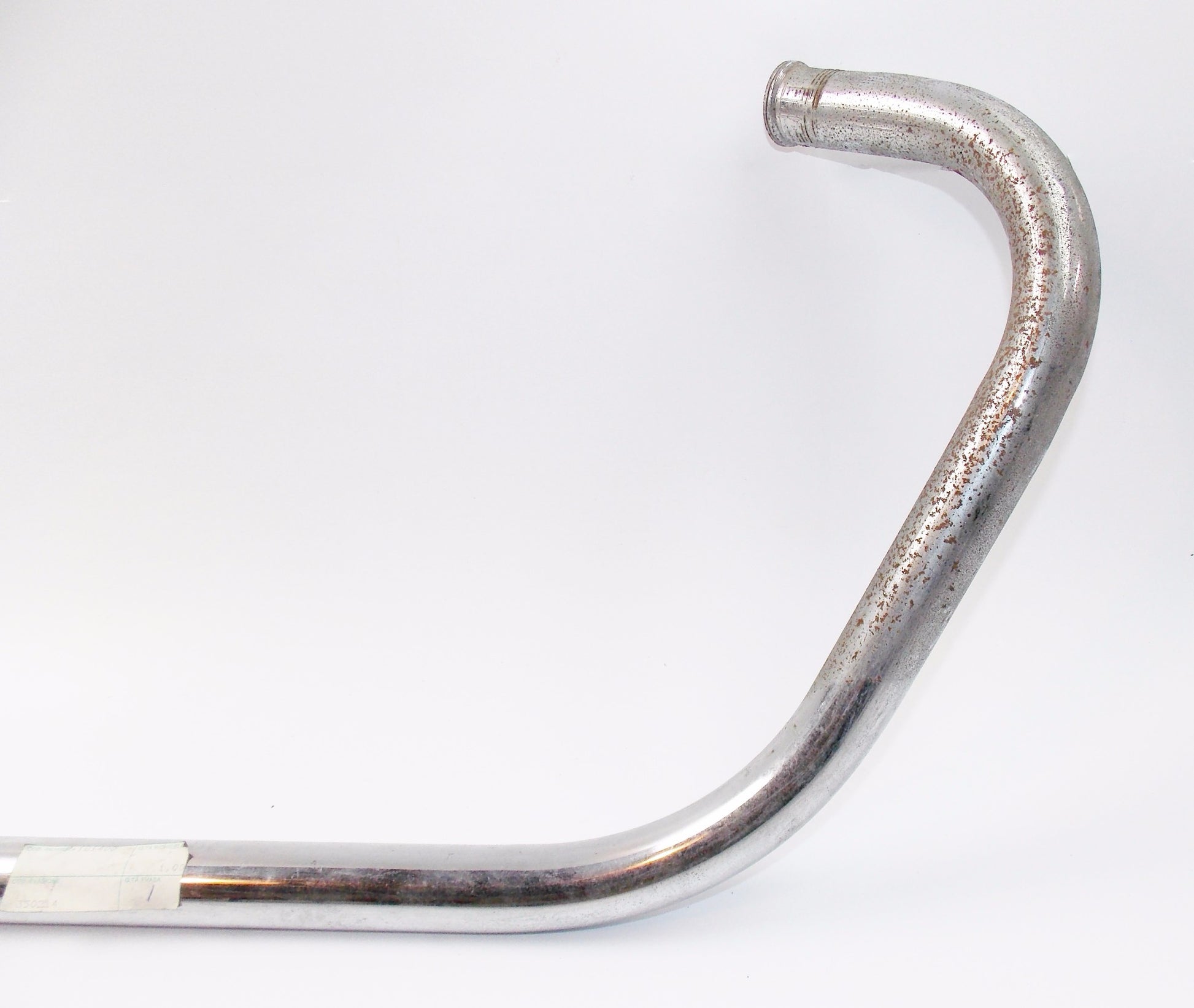 NOS OEM CAGIVA MORINI S/ST 350 RH SILENCER EXHAUST PIPE TUBE 350214 - MotoRaider