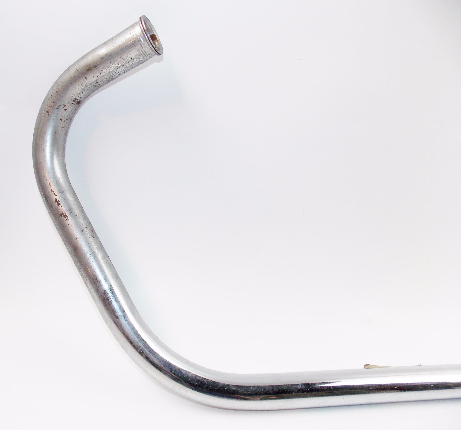 NOS OEM CAGIVA MORINI S/ST 350 RH SILENCER EXHAUST PIPE TUBE 350214 - MotoRaider