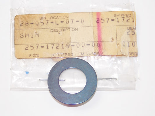 NOS YAMAHA 71-92 JT1 JT2 GTMX GT80B YSR50B YZ80F TRANSMISSION SHIM #257-17219-00 - MotoRaider