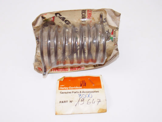 OEM HARLEY DAVIDSON CAGIVA 76-78 SST 250 KICKSTAR LEVER RETURN SPRING 800019647 - MotoRaider