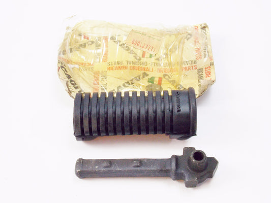 NOS OEM CAGIVA 1979 SST 125 FOOT REST PEG STAND STAY ASSY 800L27771 - MotoRaider